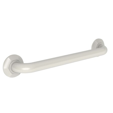Newport Brass 19" L, Two Post, Solid Brass, 16" Grab Bar in Biscuit, Biscuit 1200-3916/65